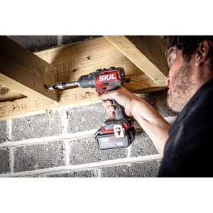 SKIL 3065 HA bormasina cu acumulator compact Brushless, turatie 0-500/0-1800 /min, cuplu 60 nm, geanta de transport, incarcator si 2xAccu - Img 2