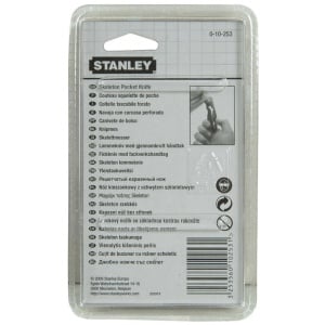 Stanley 0-10-253, Cutit Skeleton, lama tratata cu titan, buton pentru deschidere rapida, 173mm - Img 7