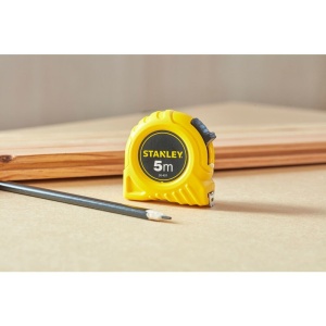Stanley 0-30-497, ruleta clasica 5m, protectie Tylon, tru-zero, 5m x 19mm, blister - Img 6