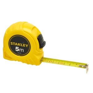 Stanley 0-30-497, ruleta clasica 5m, protectie Tylon, tru-zero, 5m x 19mm, blister - Img 3