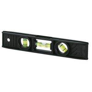 Stanley 0-42-294, nivela torpedo, din plastic, 20 cm, 3 fiole blister