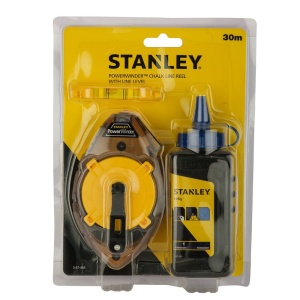 Stanley 0-47-465, set pentru trasat powerwinder cu flacon cu praf de creta albastra, blister - Img 6