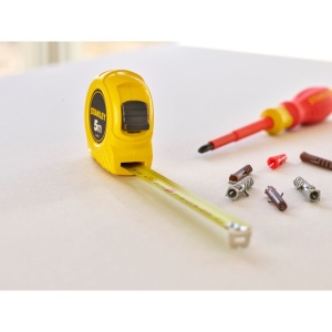 Stanley 1-30-497, ruleta clasica 5m, protectie Tylon, tru-zero, 5m x 19mm - Img 4