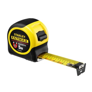 Stanley FMHT0-33864, ruleta magnetica fatmax 5m, Mylar®, BladeArmor, tru-zero, rupere la 3.2m, magnet detasabil, 5m x 32mm, blister - Img 3