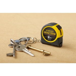 Stanley FMHT1-33856, ruleta tip breloc FatMax 2m, Tru-Zero, buton de blocare a lamei Slide LockTM, 2m x 13mm, blister - Img 5