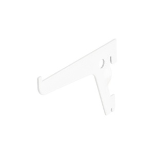 Suport simplu raft pe sina Dolle Single Slot 100mm, pentru rafturi modulare - Img 4