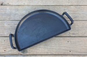 Tigaie pentru gratar din fonta Drip 'N Griddle Pan -Cast Iron 46 cm, SNS GRILLS - Img 5