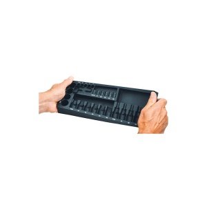 Trusa tubulare si biti, 36 de piese pentru dimensiuni în inch, 1/4" si 1/2", Proxxon 23114 - Img 3