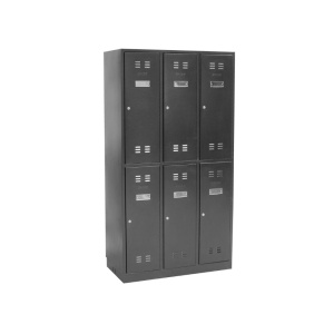 Vestiar metalic, 6 compartimente, 1000 x 500 x 1880 mm