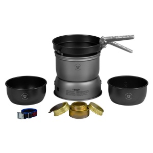 150275 27-5 HA Set serie 27 ALUMINU ANODIZAT , pentru gatit in camping, Trangia - Img 2