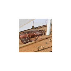 1700/85 ENDEAVOUR-J Class Yacht, Goeleta - 1934 - UK Challenger, Scara 1:50, Navomodel Amati, Carena din lemn - Img 11