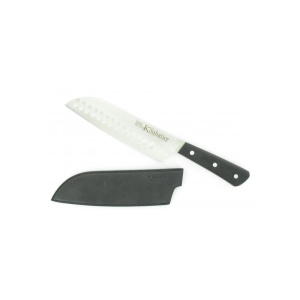 200-SANT-G10 Cutit de gatit oriental, lungime 18cm, cu buzunare de aer, 200 - G10, Sabatier - Img 2