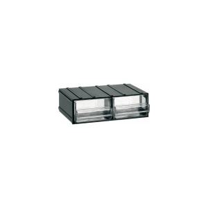 412 Cutii cu sertare transparente 192x148x63mm