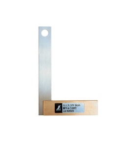62023 Mini echer cu baza din alama pentru tamplarie 9 mm, Shinwa