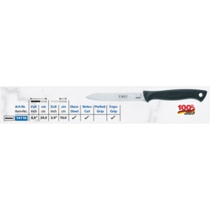 761010 Cutit de bucatarie pentru rosii cu lama zimtata, Finny, Kretzer - Img 3