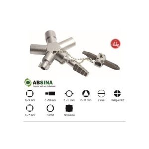 AB-1006 Cheie universala pentru panouri, ABSINA - Img 2