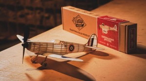 Aeromodel de vanatoare din lemn - Bătălia Angliei 1/48 - Artesania Latina - Img 2