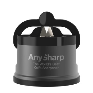 ANY- Pro Gun Metal Dispozitiv de ascutit cutite cu carcasa metalica, Pro Gun Metal, Anysharp