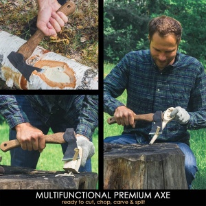 AX1 Topor cioplire si bushcraft, BeaverCraft - Img 16