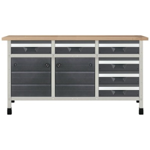 Banc de lucru 1610x650x860 mm, Nr. 5, Wolfcraft - Img 2