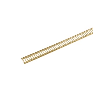 Banda decorativa din alama pt navomodele / hobby, 12 x 250mm, Amati Italia