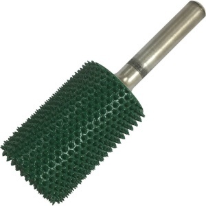 Biax sculptura lemn SABURR - cap cilindric, tija Ø6 mm, 25 x 19 mm - Img 1