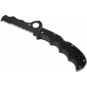 Briceag Assist™ FRN negru / lama neagra, Spyderco