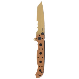 Briceag M16-10DZ Desert Tan w/Veff Serrations, CRKT