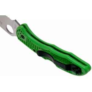 Briceag Salt® 2 verde LC200N Wharncliffe, Spyderco - Img 9
