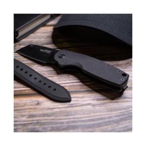 Briceag SOG Stout SJ - Cleaver - Blackout - Img 8