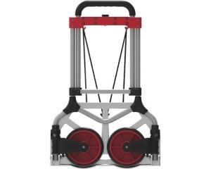 Carucior transport cu platforma pliabil Cargo Point max. 90kg, H 980mm, din aluminiu si otel - Img 6