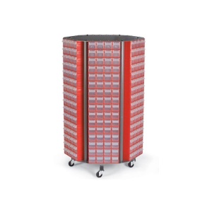 CKM. 40 Stand mobil 384 cutii organizare / depozitare piese - Img 2
