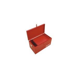 Cutie metalică depozitare scule 550x300x300mm, tavă glisantă detașabilă, cu mnere