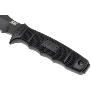 Cutit neck knife SOG Snarl, otel 9Cr18MoV, lama Sheepsfoot 58 mm - Img 9