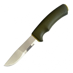 Cutit outdoor/bushcraft verde Bushcraft Forest (S), lama inox 12C27, Morakniv - Img 5
