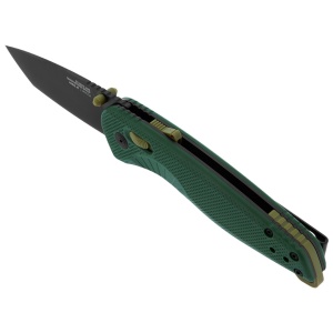 Cutit pliabil SOG Aegis AT Tanto Forest Moss 11-41-13-41, lama Tanto CRYO D2 Black TiNi, deschidere asistata S.A.T., AT-XR Lock, maner GRN Forest Moss, EDC Premium - Img 4