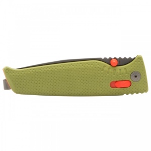 Cutit pliabil SOG Altair XR Field Green 12-79-03-57, lama Drop Point 154CM Satin, XR Lock, Thumb Stud, maner GRN Field Green, EDC Ultralight - Img 6