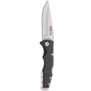 Cutit pliabil SOG Salute Mini Bead Blasted FF1001-CP, lama 8Cr13MoV, Lockback, maner G10, EDC Tactical Folder - Img 8