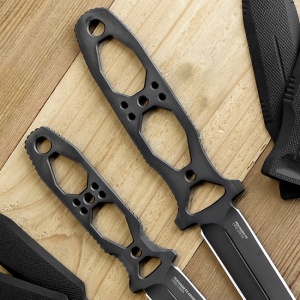 Cutit tactic SOG Pentagon FX Blackout, otel CRYO CPM S35VN, lama 121 mm - Img 11