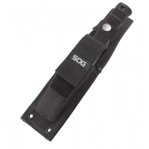 Cutit tactic SOG SEAL Pup Black, otel AUS-8, lama partial zimtata 120 mm - Img 9