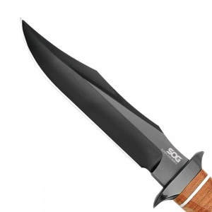 Cutit tactic SOG Super SOG Bowie, otel AUS-8, lama 191 mm - Img 13