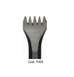 Dalta sculptura piatra pentru ciocan pneumatic 5 dinti , 12.5 mm, Milani Utensili
