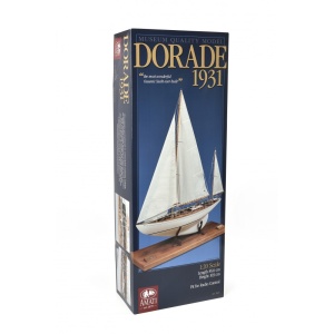 Dorade Fastnet Yacht 1931, Scara 1:20, Lungime 86.5 Cm, Navomodel Amati - Img 3