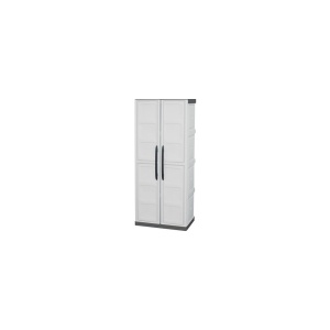 Dulap utilitar plastic 2 usi Steel 700x390x1630 mm, cu 3 polite