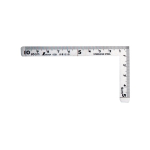 Echer tamplarie 10 cm cu finisaj lucios, Shinwa