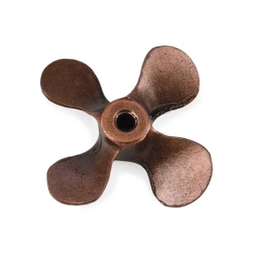 Elice propulsie cu patru pale din metal pt navomodele, 40mm, Amati