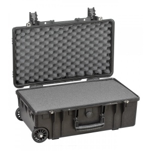 Geanta/ Valiza cu burete pretaiat, roti cu rulmenti si maner telescopic, 5221HL, 550 x 350 x 225 mm, Explorer cases