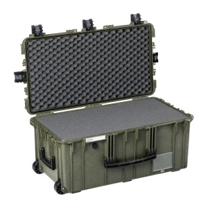 Geanta/ Valiza protectie cu burete pretaiat, roti si maner telescopic, 7635HL, 832 x 466 x 369 mm, Explorer cases - Img 2