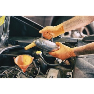 Gebol 709668, Set 50 de manusi de protectie Orange Nitril Ultra Grip, din nitril, uz profesional, marimea 8/M - Img 4