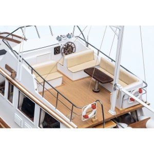 GRAND BANKS '46, Goeleta moderna, Navomodel Amati, Scara 1:20, Lungime 72cm - Img 6
